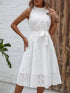 eyelet-grecian-neck-tie-waist-midi-dress OhSoStyled - Sophia's Style-1